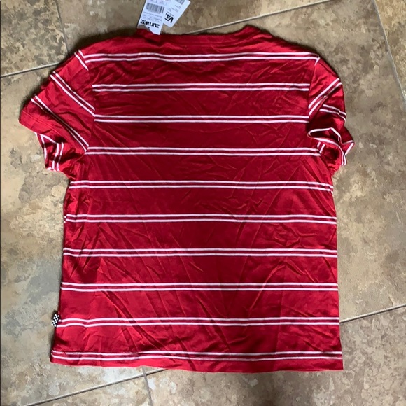 striped red vans shirt - Picture 2 of 3